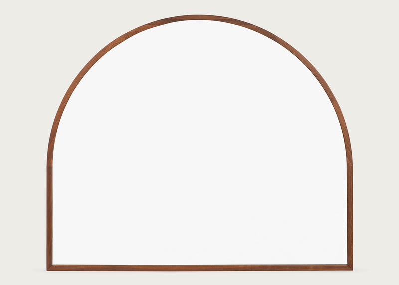 Anais Mirror Over Mantle 100 x 120cm Walnut