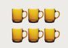 Versailles Glass Mug Set of 6