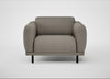 Harri Armchair Broad Weave Pebble