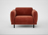 Harri Armchair Smart Luxe Velvet Tawny