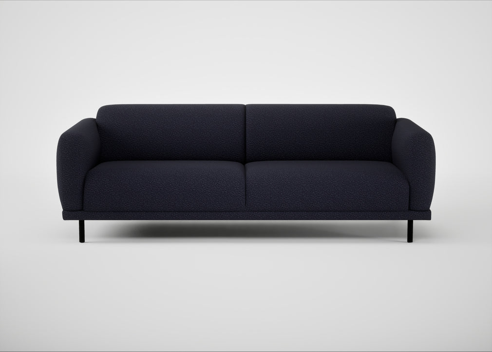 Harri 4 Seater Sofa Boucle Indigo