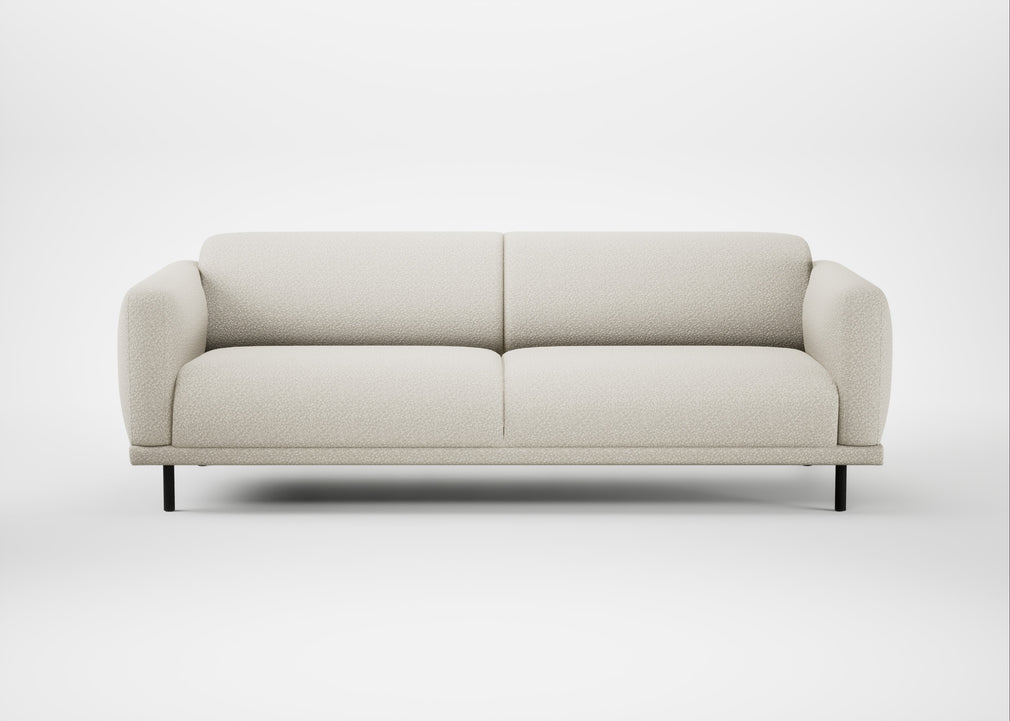 Harri 4 Seater Sofa Chunky Boucle Ecru