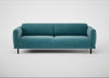 Harri 4 Seater Sofa Smart Luxe Velvet Airforce Blue