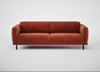 Harri 4 Seater Sofa Smart Luxe Velvet Tawny