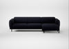 Harri Right Hand Facing Chaise Sofa Boucle Indigo