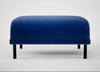Harri Footstool Smart Luxe Velvet Azure