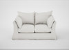 Tailor Loose Cover 2 Seater Sofa Capelo Linen-Cotton Sea Salt