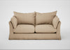 Tailor Loose Cover 3 Seater Sofa Capelo Linen-Cotton Bamboo