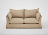 Tailor Loose Cover 3 Seater Sofa Capelo Linen-Cotton Bamboo