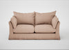 Tailor Loose Cover 3 Seater Sofa Capelo Linen-Cotton Rosedale