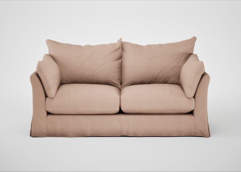 Tailor Loose Cover 3 Seater Sofa Capelo Linen-Cotton Rosedale