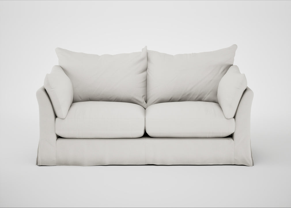 Tailor Loose Cover 3 Seater Sofa Capelo Linen-Cotton Sea Salt