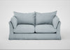 Tailor Loose Cover 3 Seater Sofa Capelo Linen-Cotton Sea Shanty