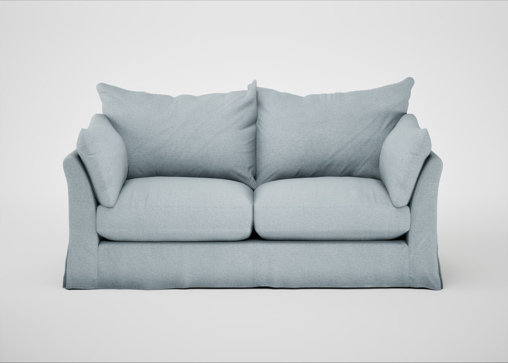 Tailor Loose Cover 3 Seater Sofa Capelo Linen-Cotton Sea Shanty