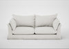 Tailor Loose Cover 4 Seater Sofa Capelo Linen-Cotton Sea Salt