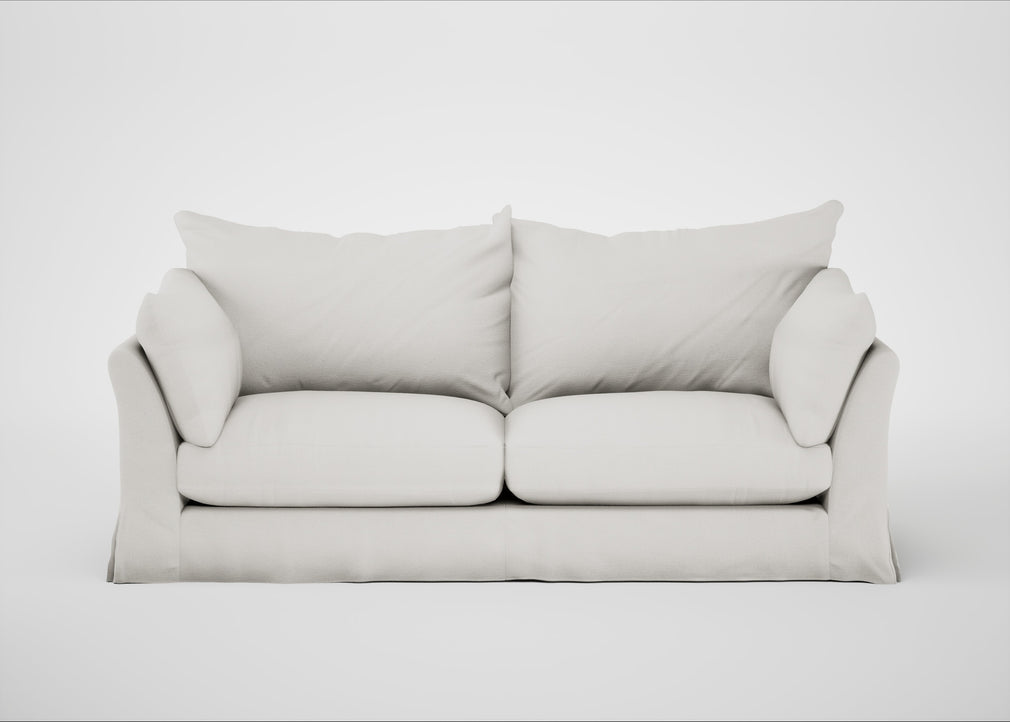 Tailor Loose Cover 4 Seater Sofa Capelo Linen-Cotton Sea Salt