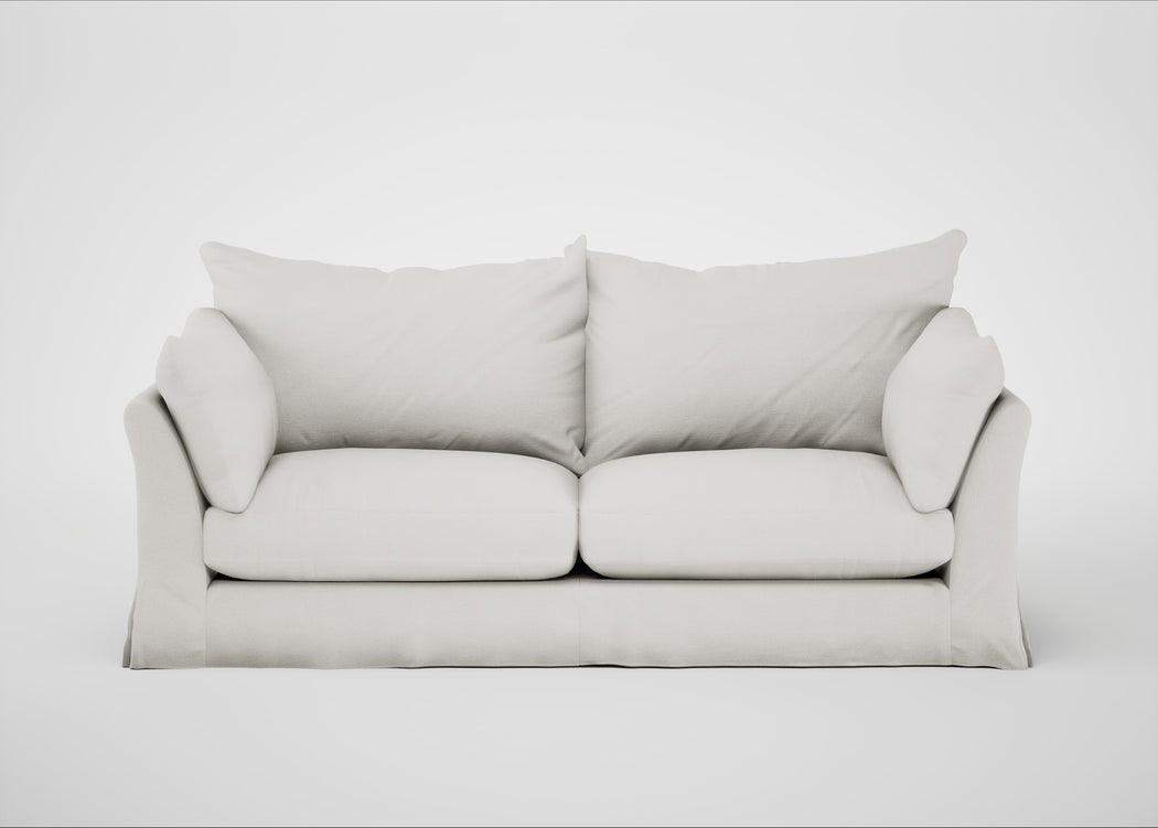Tailor Loose Cover 4 Seater Sofa Capelo Linen-Cotton Sea Salt