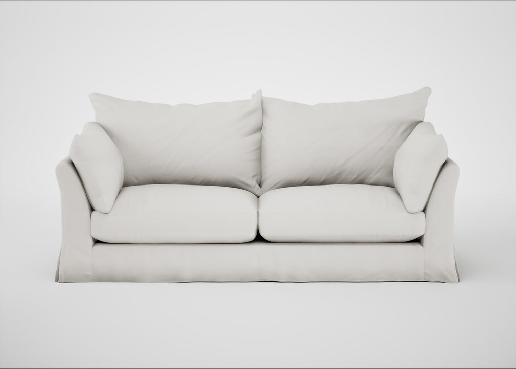 Tailor Loose Cover 4 Seater Sofa Capelo Linen-Cotton Sea Salt