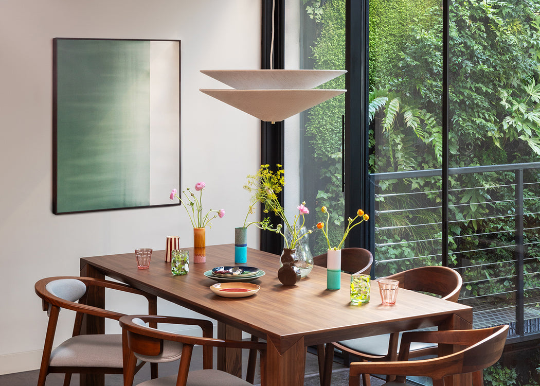 Osaka 2 Tiered Pendant Light Natural