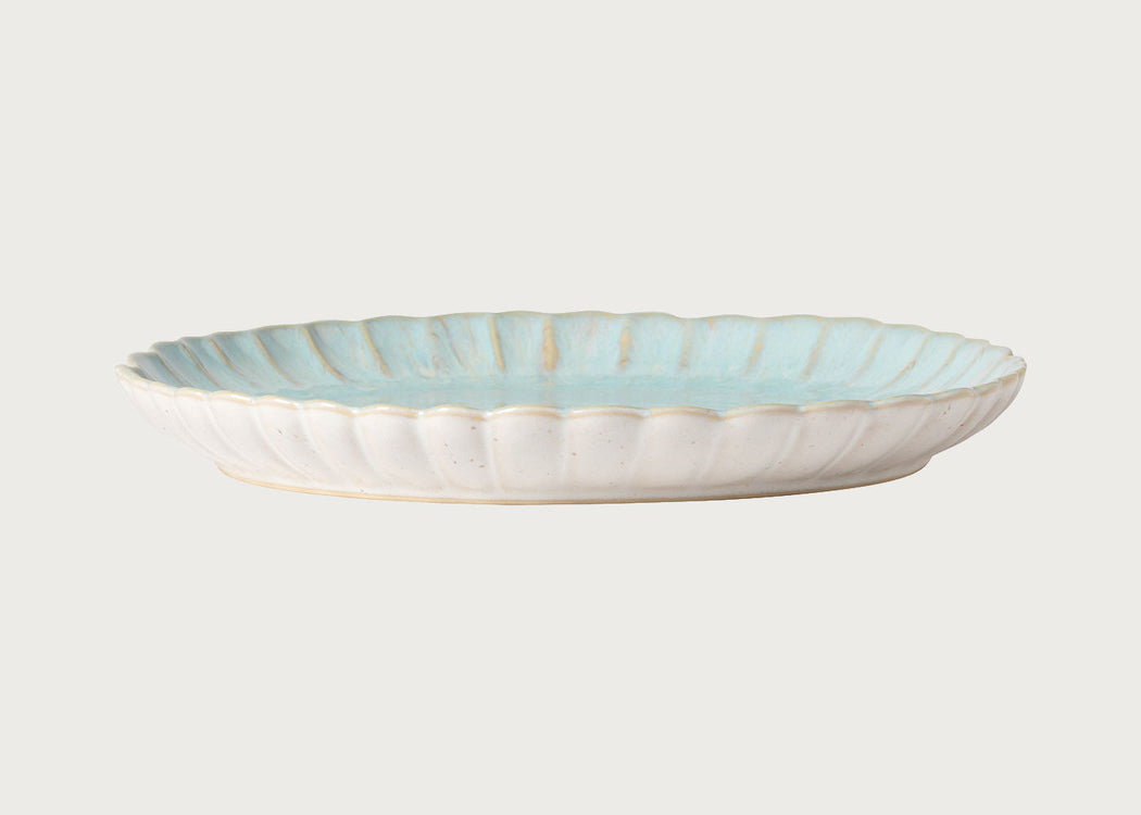 Mallorca Sea Blue Dinner Plate