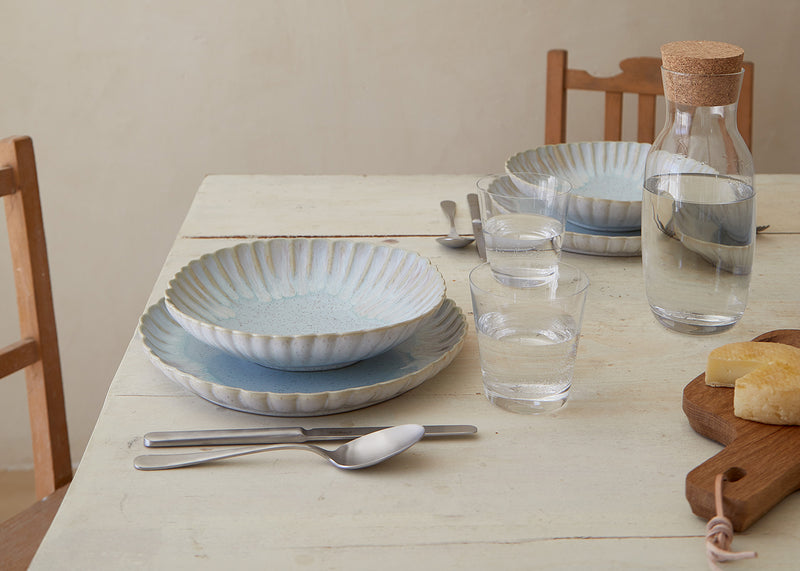 Mallorca Sea Blue Dinner Plate