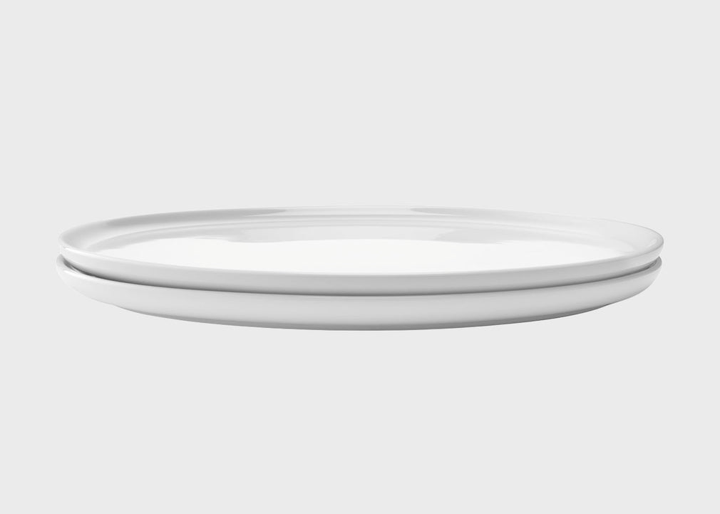 Collective Dinner Plate White Set of 2