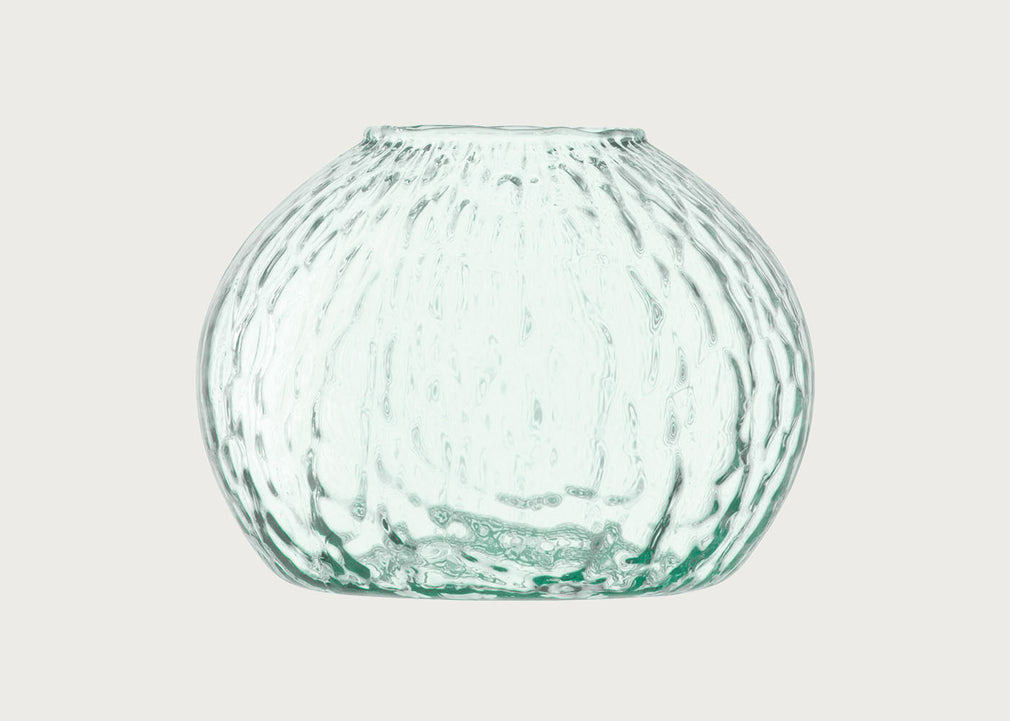 Seeds Short Glass Vase