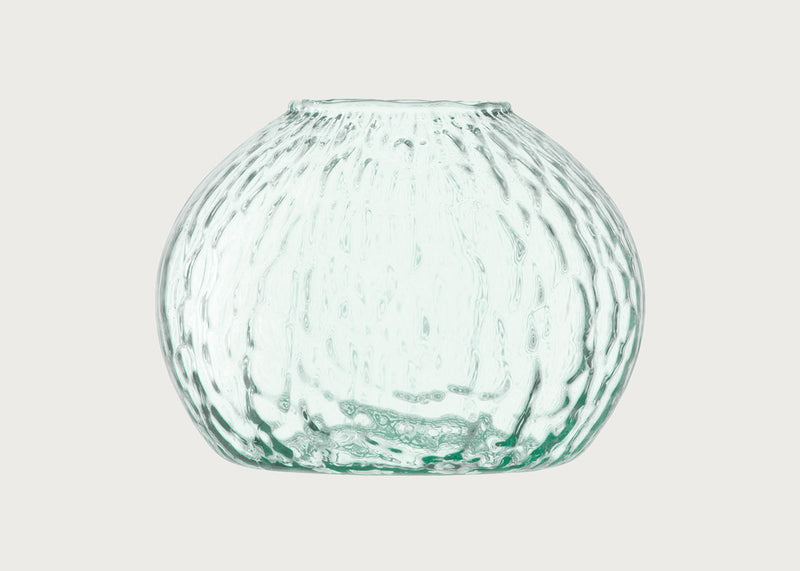 Seeds Short Glass Vase