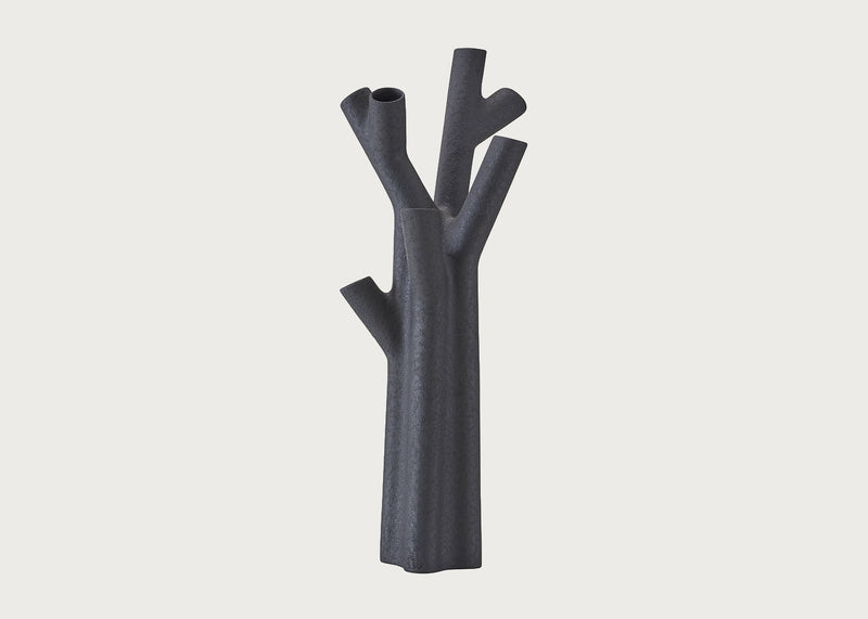 Roseau Vase Black