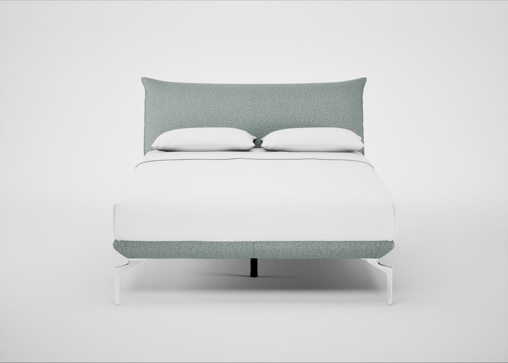 Aria Bed King / Nova Boucle Panache / Chrome