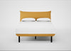 Aria Bed King / Nova Boucle Turmeric / Black