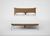 Aria Bed King / Siena Cotton Clay / Chrome
