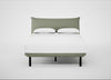 Aria Bed King / Siena Cotton Pistachio / Black