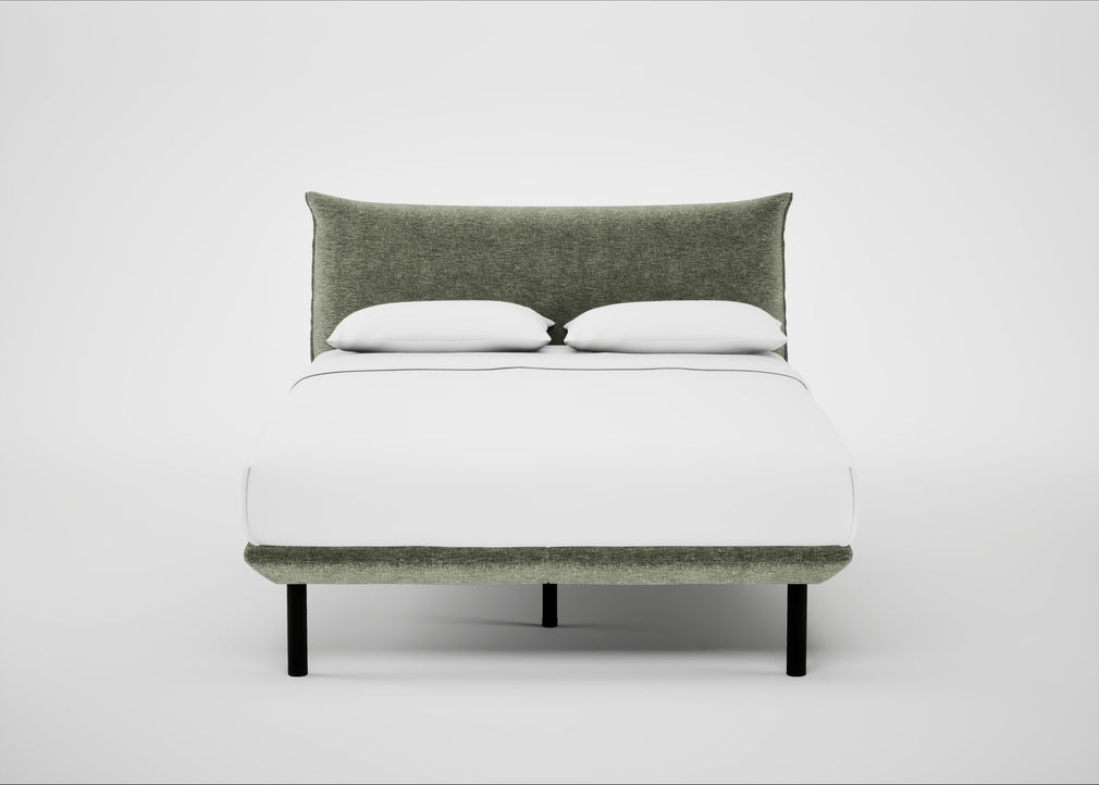Aria Bed King / Nova Velluto Bilbao / Black