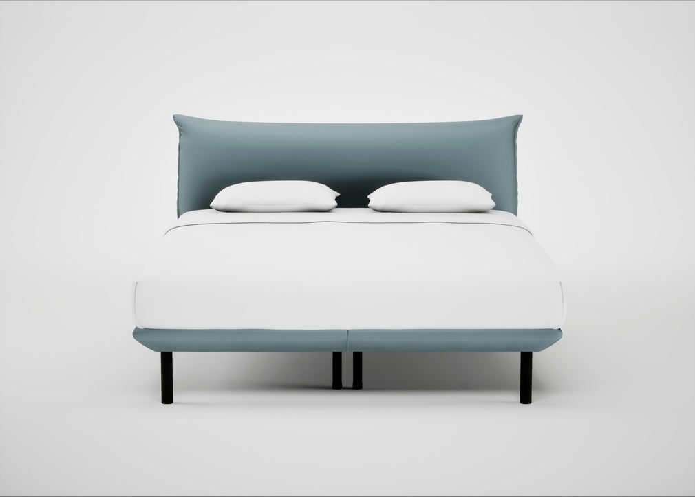 Aria Bed Super King / Nova Boucle Oxford Blue / Black
