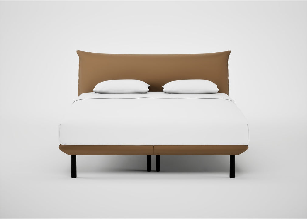 Aria Bed Super King / Siena Cotton Clay / Black