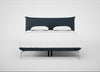 Aria Bed Super King / Siena Cotton Deep Sea / Chrome