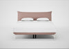 Aria Bed Super King / Siena Cotton Dusky Pink / Chrome