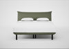 Aria Bed Super King / Siena Cotton Pistachio / Black