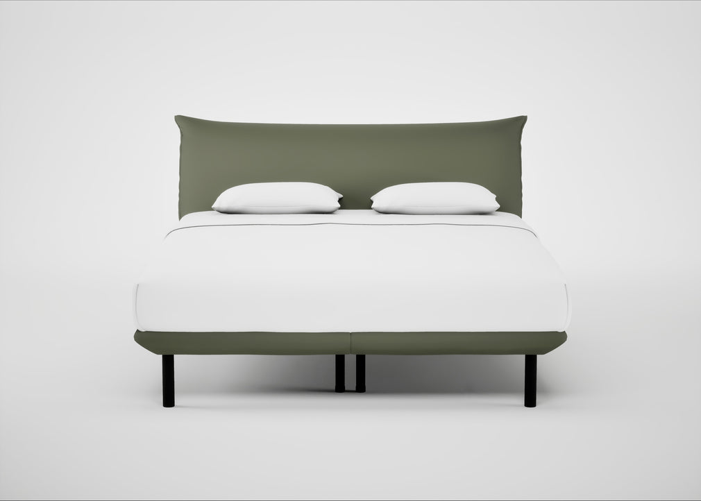 Aria Bed Super King / Siena Cotton Pistachio / Black