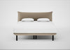 Aria Bed Super King / Nova Velluto Almond / Black