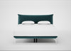 Aria Bed Super King / Nova Velluto Bermuda / Chrome