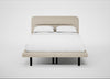 Gia Bed Double / Nova Boucle Oat / Black