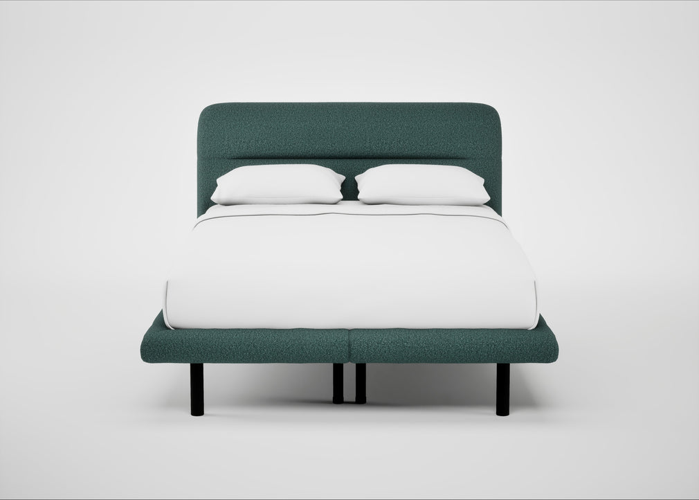Gia Bed Double / Nova Boucle Sherpa / Black