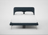 Gia Bed Double / Siena Cotton Deep Sea / Chrome