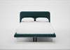 Gia Bed Double / Nova Velluto Bermuda / Chrome