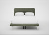 Gia Bed Double / Nova Velluto Bilbao / Chrome