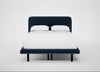 Gia Bed Double / Nova Velluto French Navy / Black