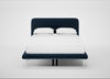 Gia Bed Double / Nova Velluto French Navy / Chrome