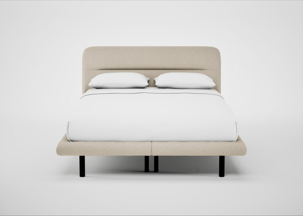 Gia Bed King / Nova Boucle Oat / Black